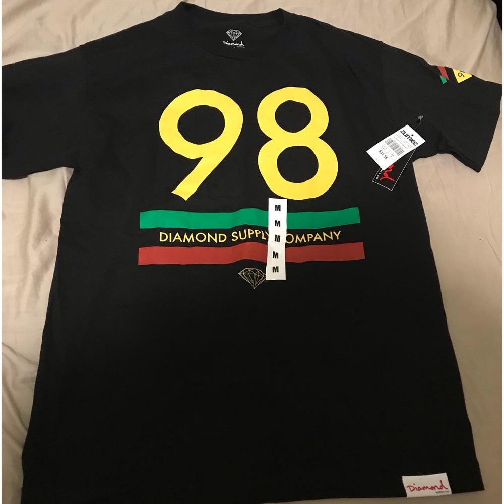 Brand new mens diamond supply co shirt size M